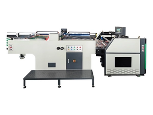 Máquina Automática de Serigrafía con Cilindro Basculante